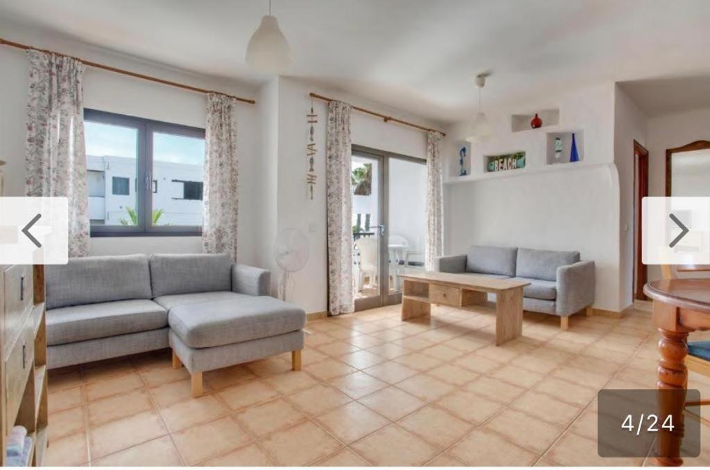 Strandapartment Costa Luz-Ozean View Тиас Экстерьер фото